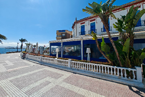 Fachada la Encarnación I desde el Balneario La Encarnación